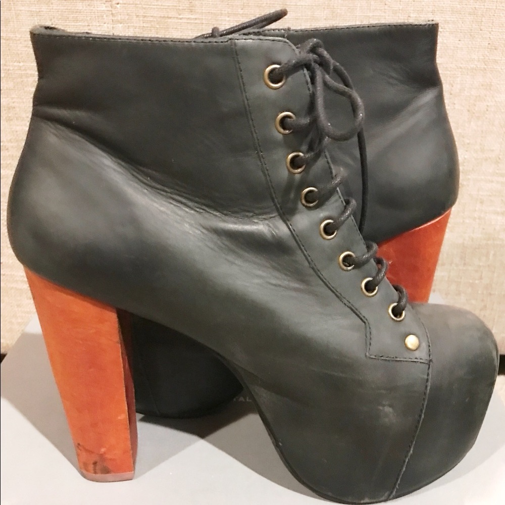 Jeffery Campbell ‘Lita’ Lace Up Boot